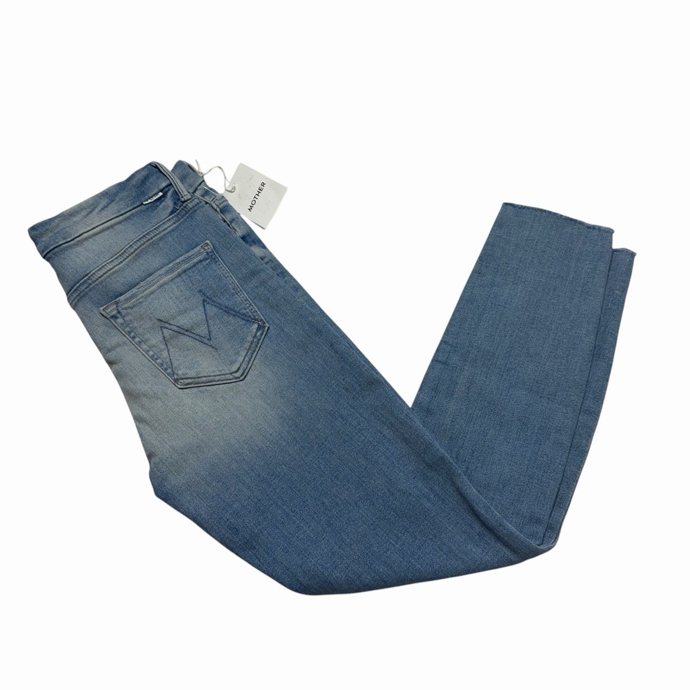 Mother Denim High Waisted Looker Ankle Fray in Au Revoir Size 28 $238 NWT